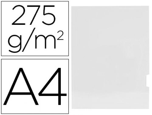 Classificador de cartolina gio plastificada papresentacao 2 abas din a4 branco 275g/m2 , Giotto , 155307 , 8427291005804